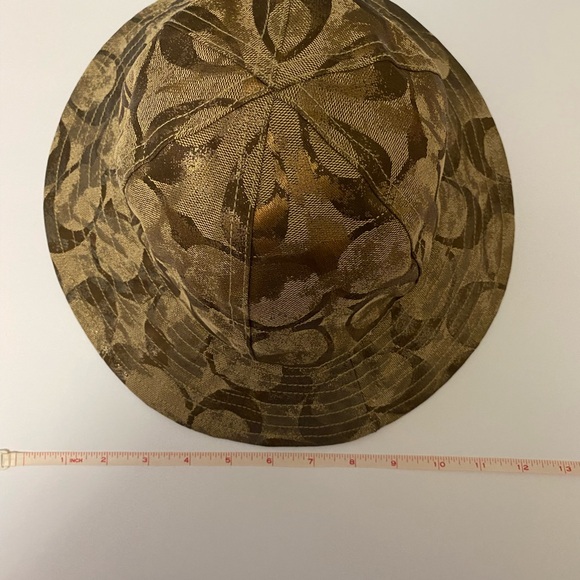 Authentic Coach bucket hat in bronze color - Picture 2 of 7